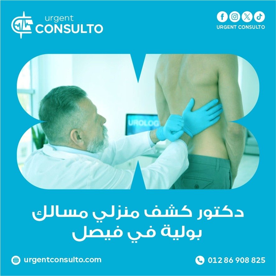 دكتور كشف منزلي مسالك بولية في فيصل