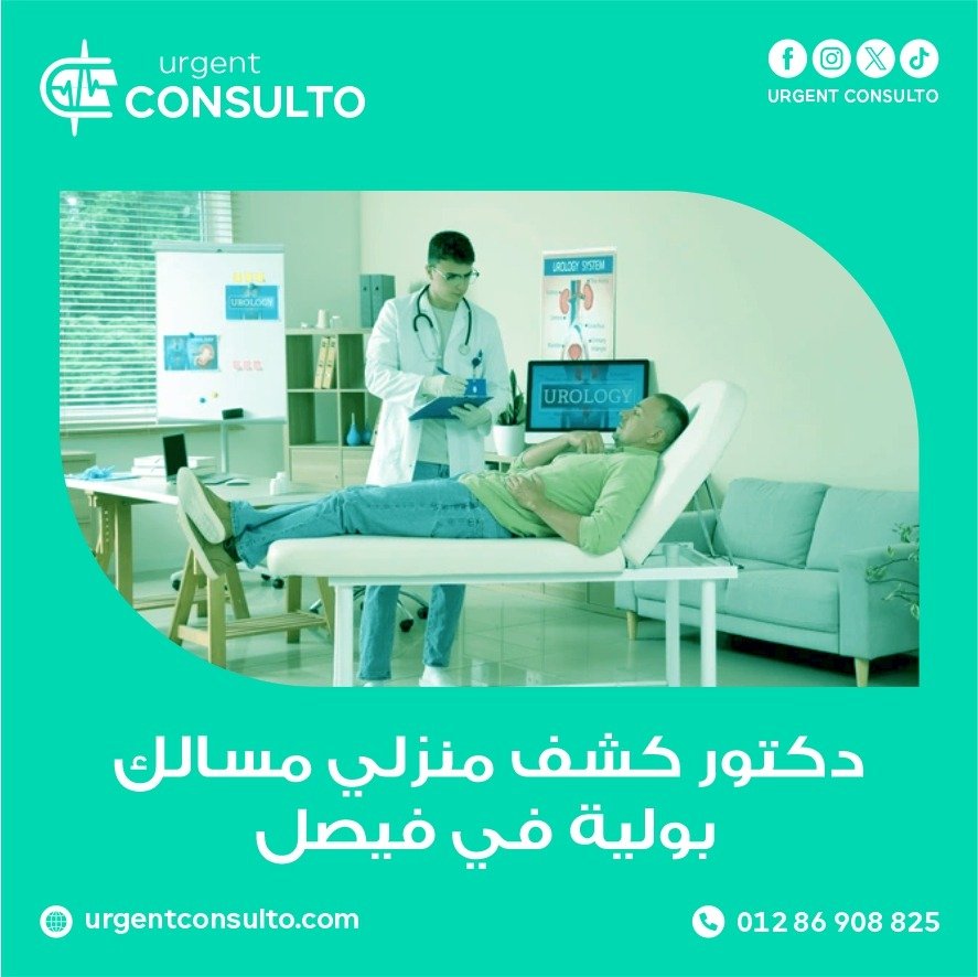 دكتور كشف منزلي مسالك بولية في فيصل