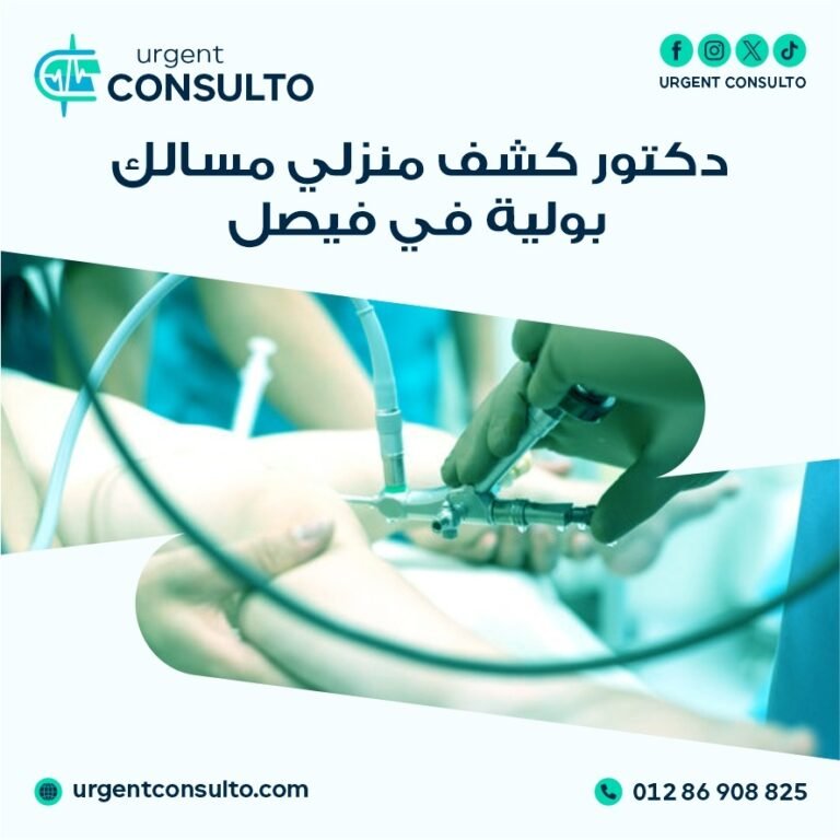دكتور كشف منزلي مسالك بولية في فيصل